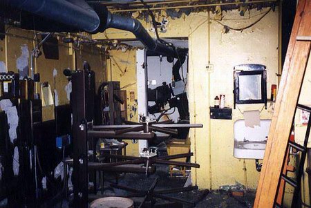Adams Theatre - Projection Booth (newer photo)